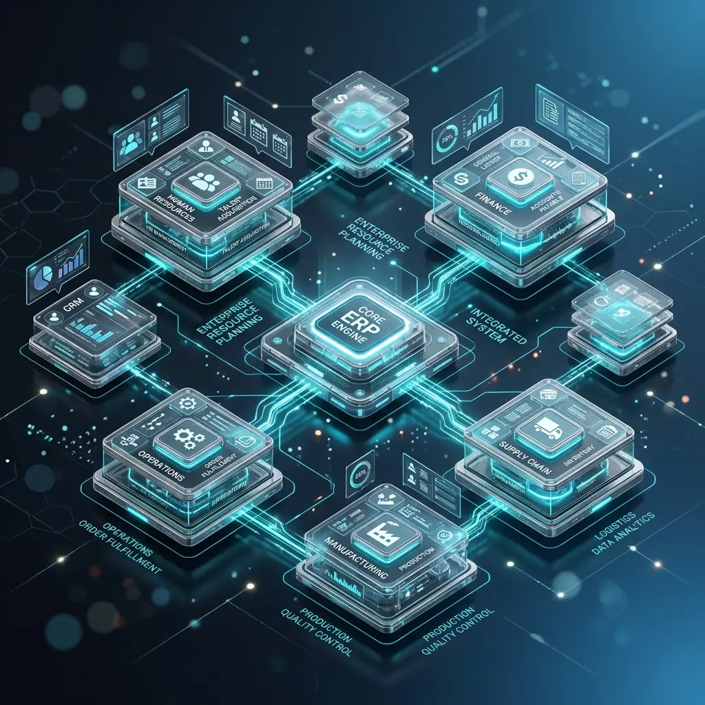 Enterprise ERP & Operational Core Architecture
